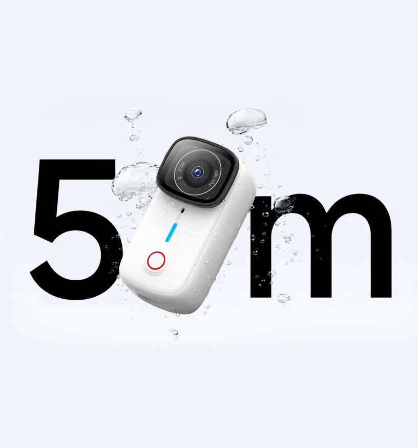 Kamera kieszonkowa SJCAM S10 Biały 4K 45g Magnetyczna -128GB