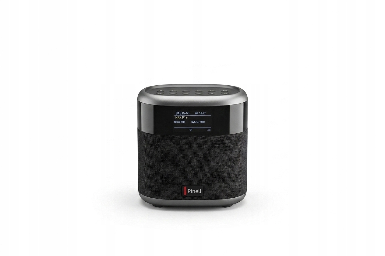 Radio sieciowo-bateryjne przenośne DAB+, FM Pinell Compact +