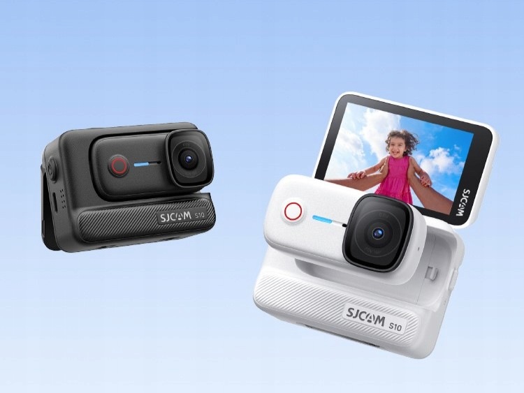 Kamera kieszonkowa SJCAM S10 Biały 4K 45g Magnetyczna -128GB