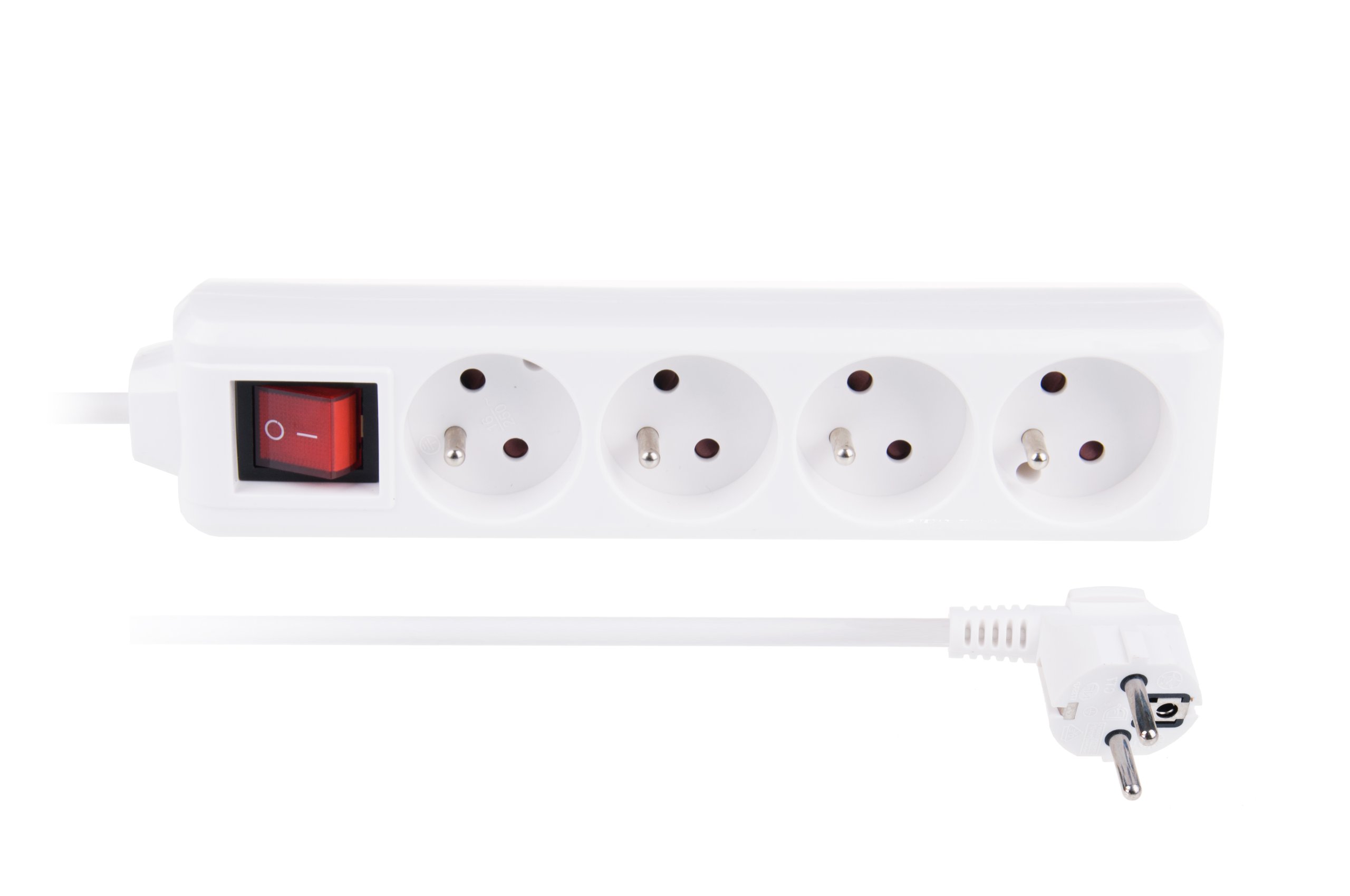 Obudowa przedłużacza wykonana z tworzywa sztucznego