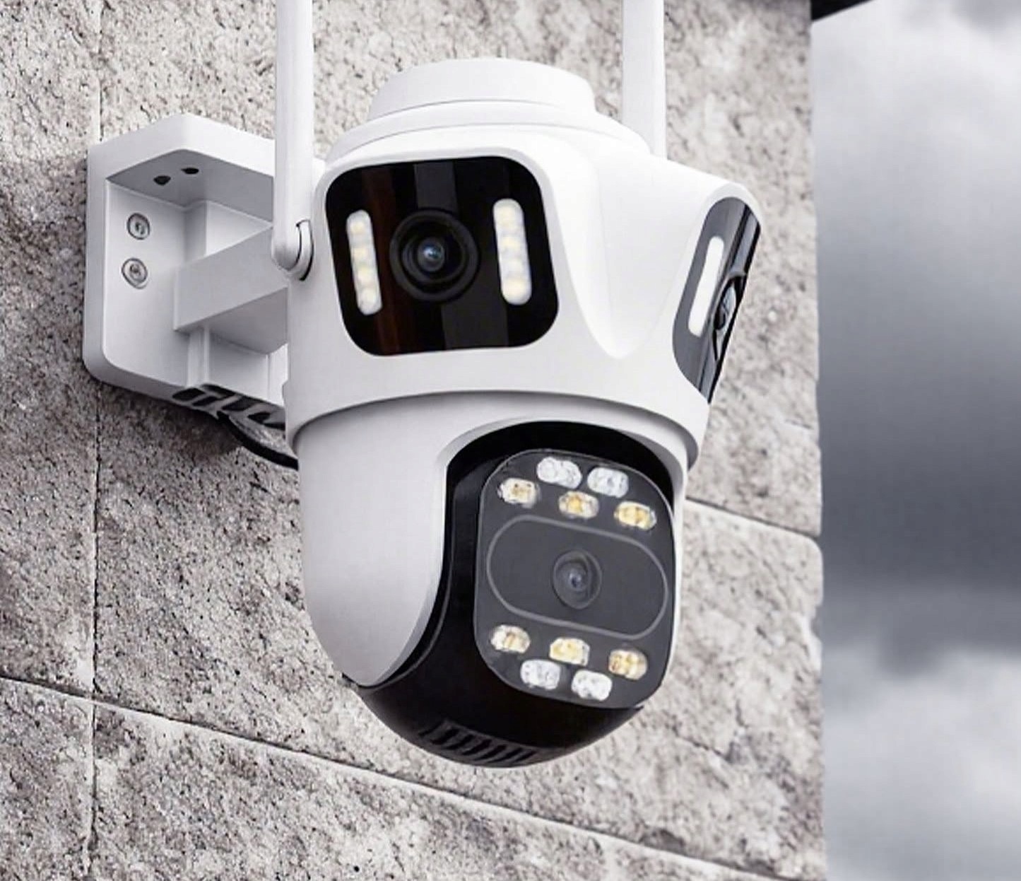 Kamera zewnętrzna LENYES CC202 WiFi 4K 8MP 3 obiektywy AI ptz 360°