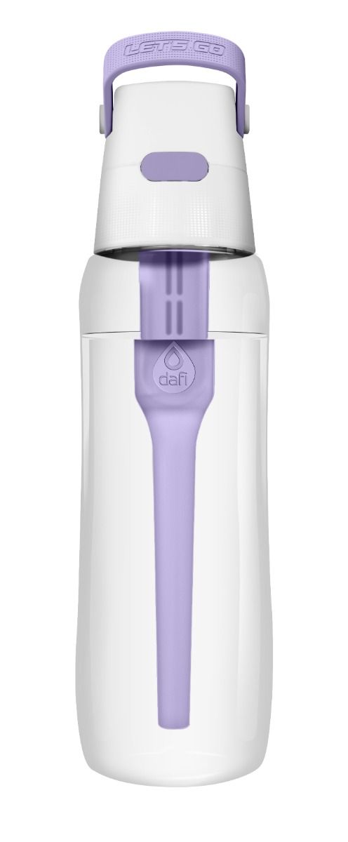Butelka filtrująca Dafi SOLID 0,7 l lawendowa (fioletowa) + filtr węglowy