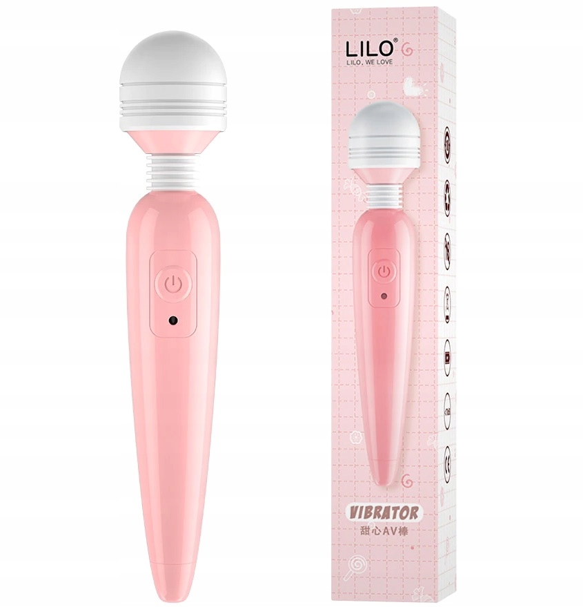 WIBRATOR ORGAZMOWY MASAŻER ŁECHTACZKI CIAŁA 10FUN