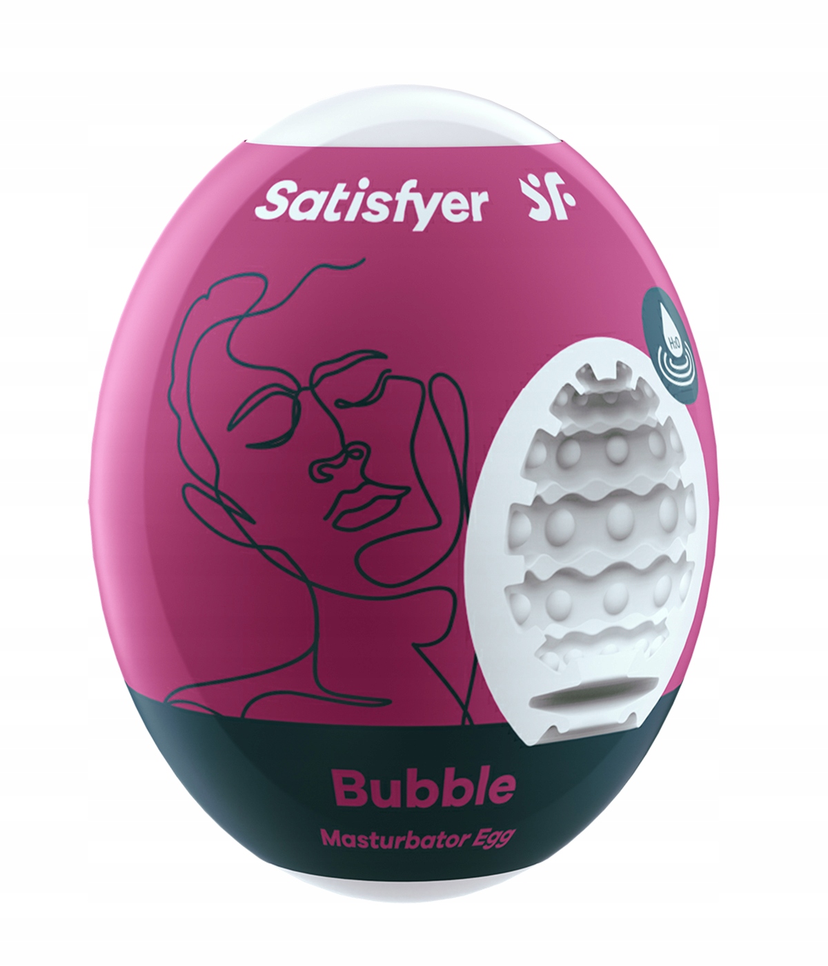 JAJKO MASTURBATOR SATISFYER EGG SINGLE BUBBLE