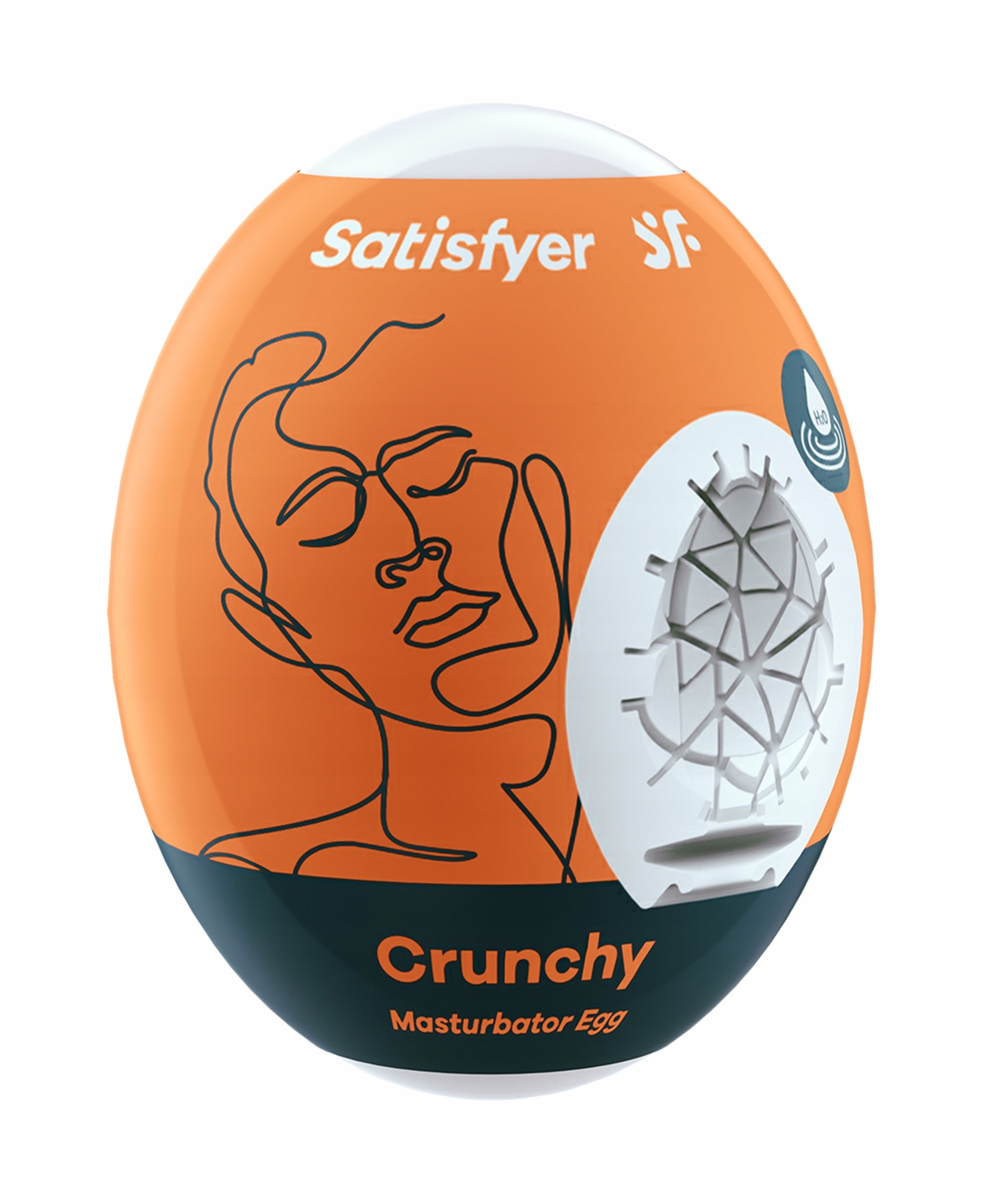JAJKO MASTURBATOR SATISFYER EGG SINGLE CRUNCHY