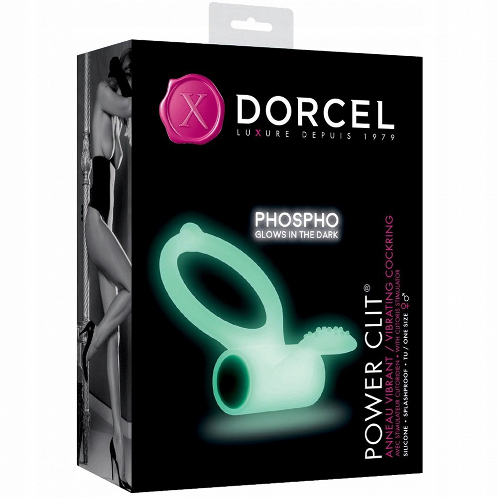 POWER CLIT PHOSPHO DORCEL WIBRUJĄCY PIERŚCIEŃ RING