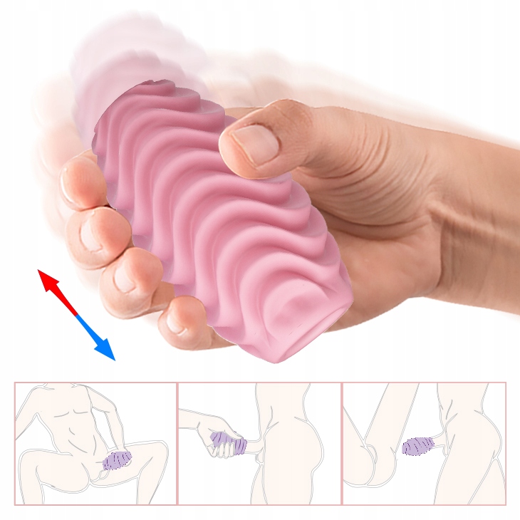 JAJKO DWUSTRONNY MASTURBATOR NAKŁADKA PASSIONATE