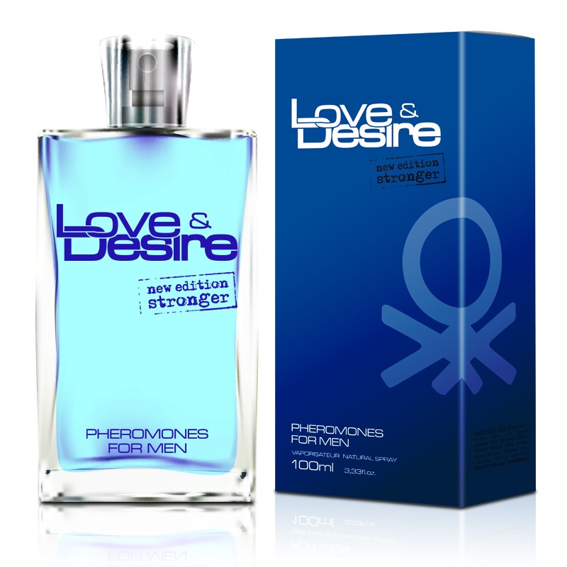 PERFUMY Z FEROMONAMI SEX LOVE DESIRE MĘSKIE 100ML