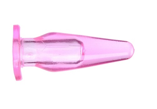 ŻELOWY KOREK ANALNY MAŁY NA PALUSZEK MINI PLUG