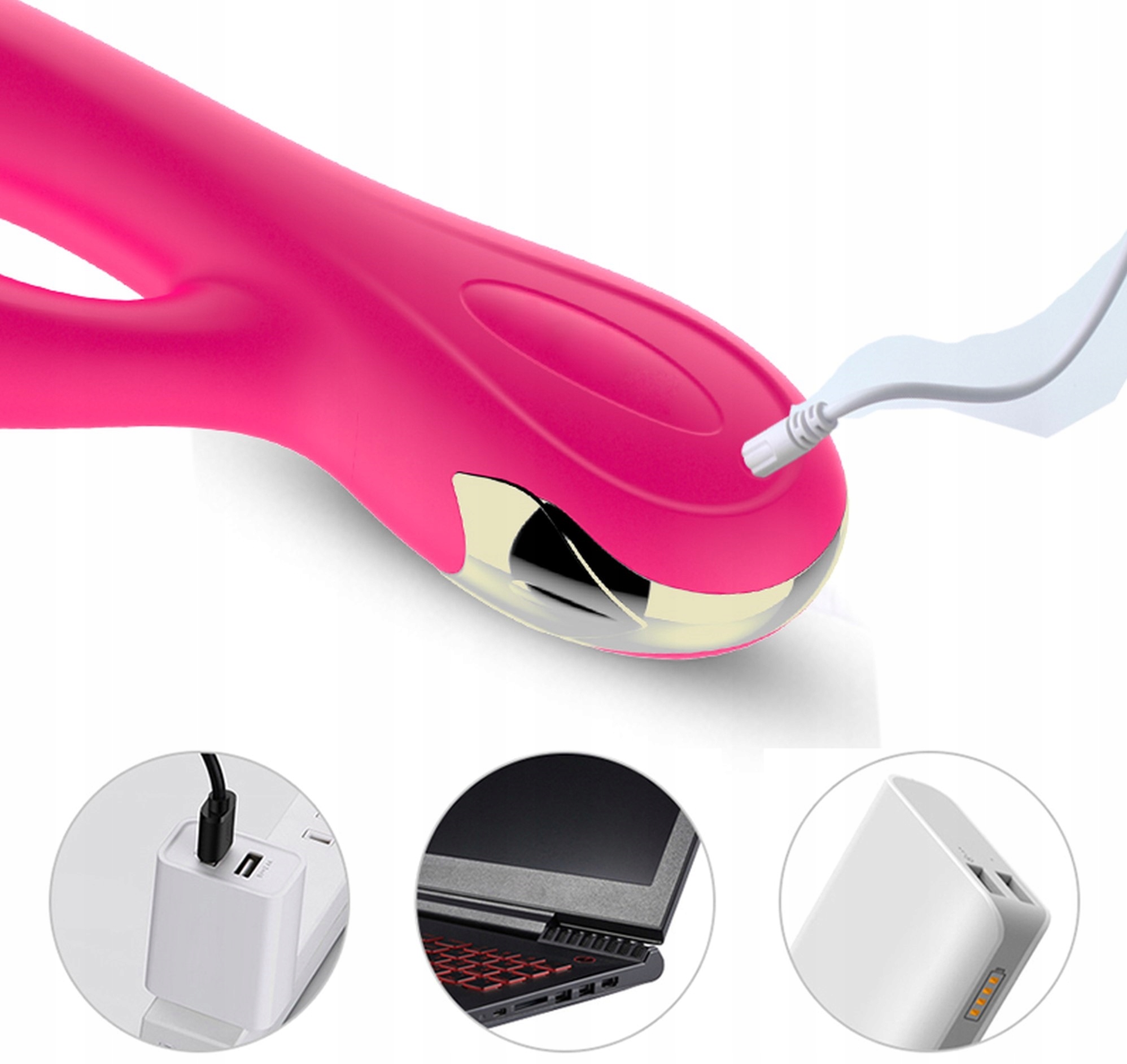 GRZEJĄCY WIBRATOR MASAŻER ŁECHTACZKI MEGA ORGASM