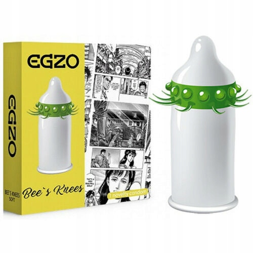 PREZERWATYWY Z FAKTURĄ WYPUSTKAMI EGZO BEES KNEES