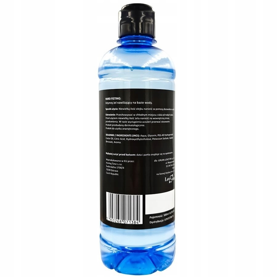 HARD FISTING 500ml ŻEL PROFESJONALNY DO FISTINGU