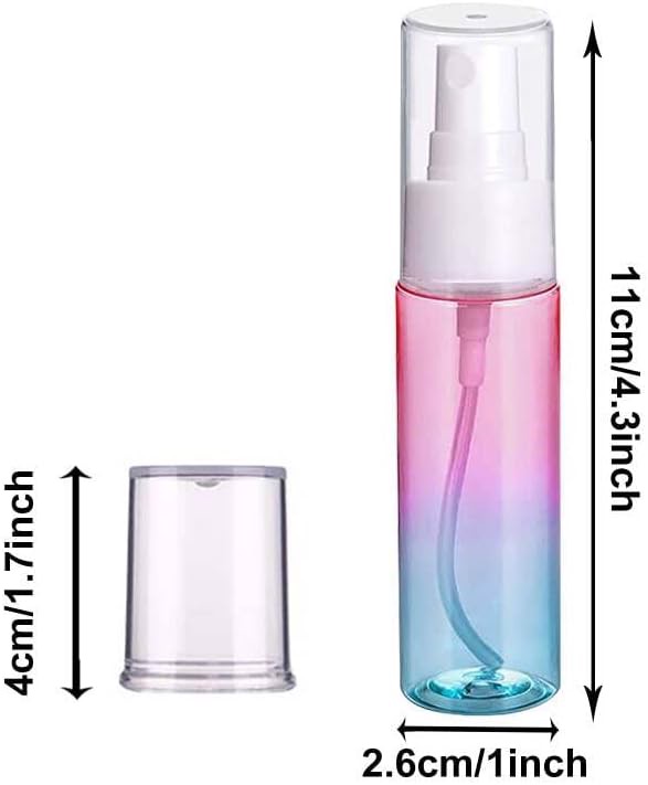 Butelka mini podróżna Atomizer 30ml 6Szt